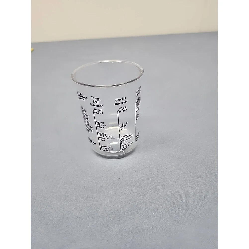 Lea & Perrins Marinade Recipe Measuring Cup Promo Item Rare